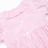 Fall Football Smocked Bubble, Pink