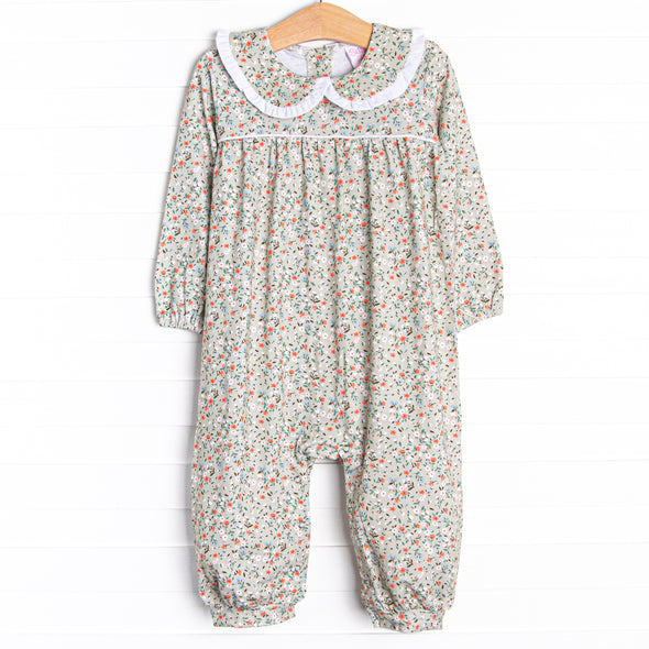 Snowdrop Sweeties Romper, Green