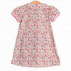 Floral Festival Smocked Dress, Pink