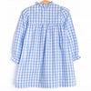 Rhythm and Blues Dress, Blue Check