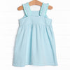 Sweet Tooth Applique Dress, Blue