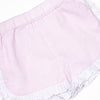 Soft Serve Swirls Embroidered Short Set, Pink