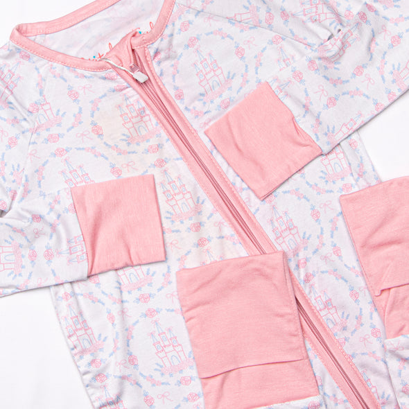 Royal Treatment Bamboo Zippy Pajama, Pink