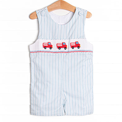 Firehouse Fleet Smocked Jon Jon, Blue