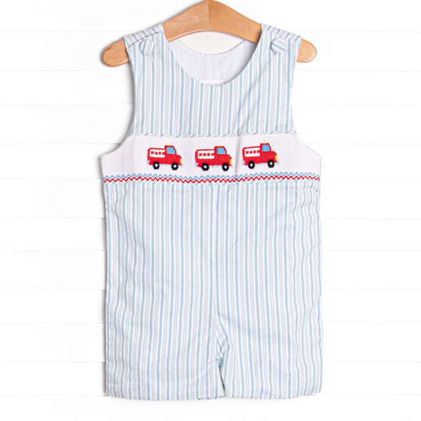 Firehouse Fleet Smocked Jon Jon, Blue