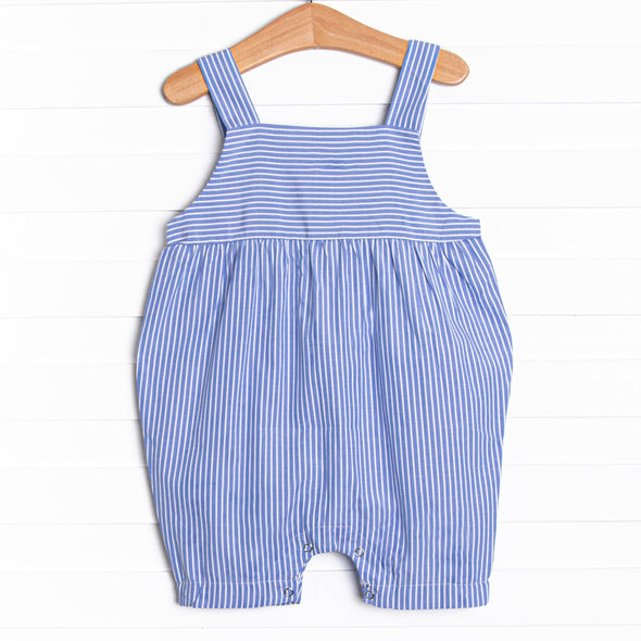 Once in a Blue Moon Short Romper, Blue