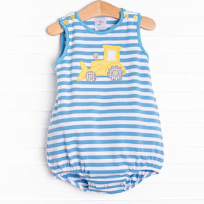 Dozin' Days Applique Bubble, Blue Stripe