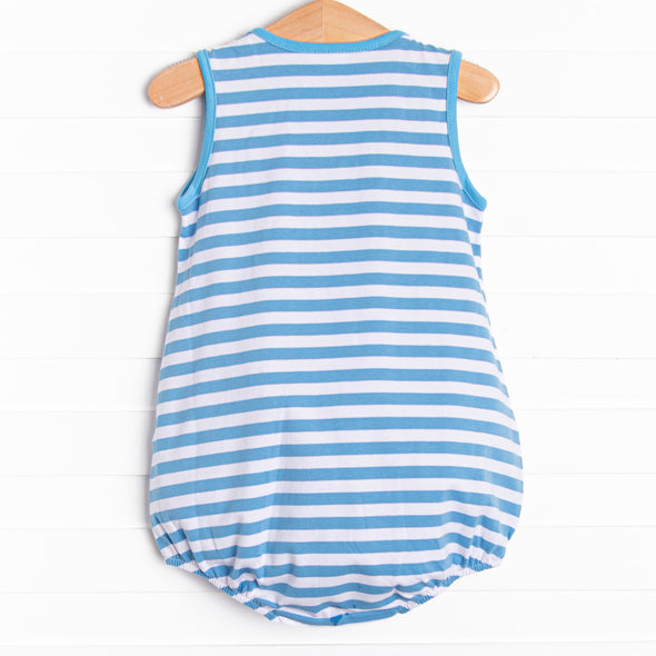 Dozin' Days Applique Bubble, Blue Stripe