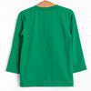 Fa La La Labs Smocked Top, Green