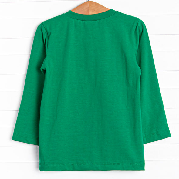 Fa La La Labs Smocked Top, Green