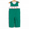 Fa La La Labs Smocked Jon Jon, Green