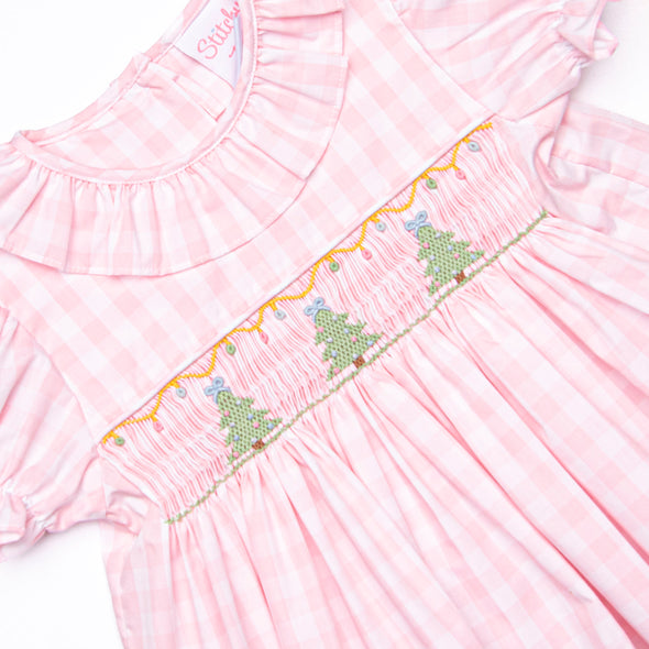 All Decked Out Smocked Dress, Pink