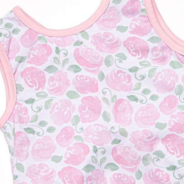 Rose Garden Short Set, Pink