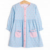 Blue Sky Berries Dress, Blue