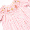 Harvest Hues Smocked Bishop Dress, Pink