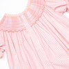 Harvest Hues Smocked Bishop Dress, Pink