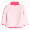 Fuzzy Zip-Up Jacket, Pink