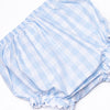 Royal Reign Smocked Diaper Set, Blue