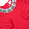 Home for the Holiday's Smocked Skirt Set, Red