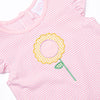 Sunflower Summer Applique Dress, Pink