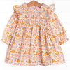 Homeland Harvest Dress, Orange