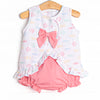 Just Keep Swimming Diaper Set, Pink