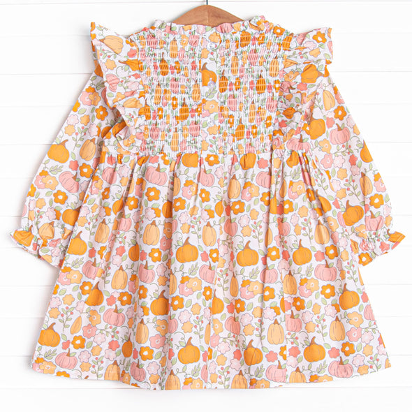 Homeland Harvest Dress, Orange