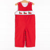 Christmas Traditions Smocked Jon Jon, Red