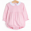 Erin Long Sleeve Bubble, Pink Stripe