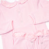 Lexie Ruffle Romper, Pink Stripe