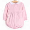 Erin Long Sleeve Bubble, Pink Stripe