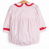 Season's Greetings Smocked Bubble, Red