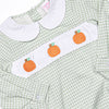 Posh Pumpkins Embroidered Bubble, Green