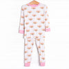 Turkey Trot Bamboo Pajama Set, Pink