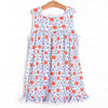 Apple Fields Dress, Blue