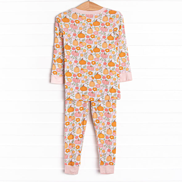 Homeland Harvest Bamboo Pajama Set, Pink