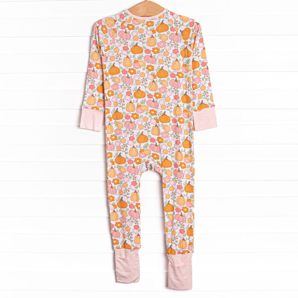 Homeland Harvest Bamboo Zippy Pajama, Pink