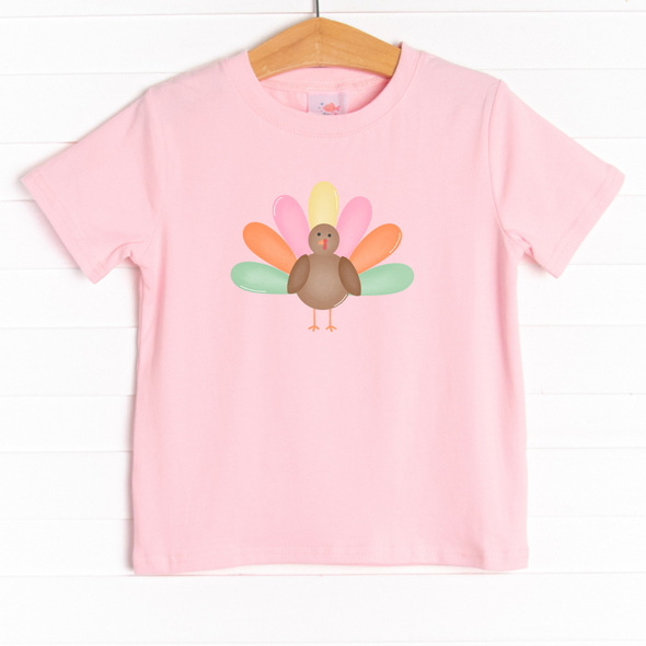 Fall Feathers Girl Graphic Tee