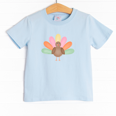 Fall Feathers Girl Graphic Tee