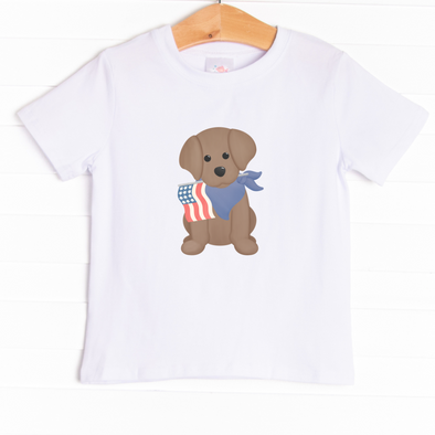 Puppy Patriotism Graphic Tee