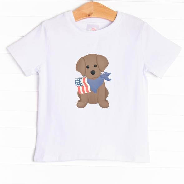 Puppy Patriotism Graphic Tee