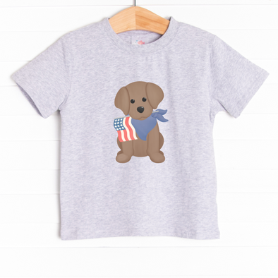 Puppy Patriotism Graphic Tee