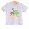 School Day Dino Girl Graphic Tee