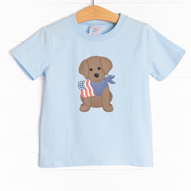 Puppy Patriotism Graphic Tee