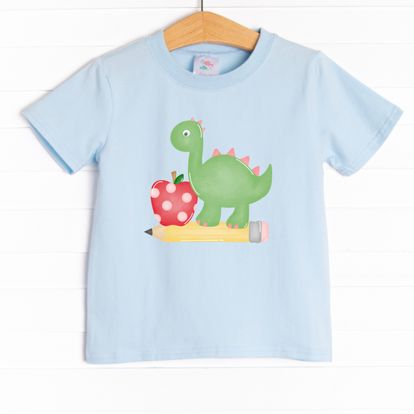 School Day Dino Girl Graphic Tee