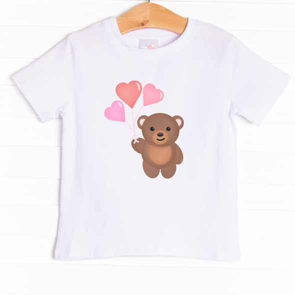 Plush Bear Present Graphic Tee