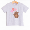 Plush Bear Present Graphic Tee