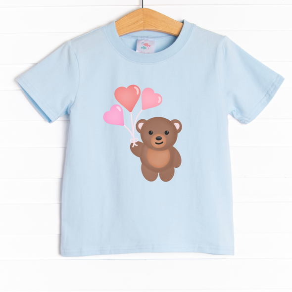 Plush Bear Present Graphic Tee