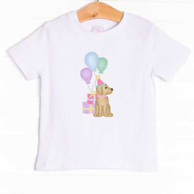 Happy Birthday Hound Girl Graphic Tee