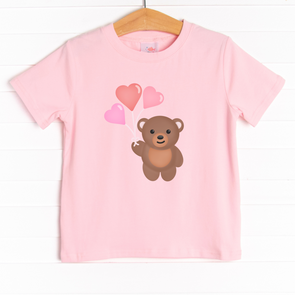 Plush Bear Present Graphic Tee